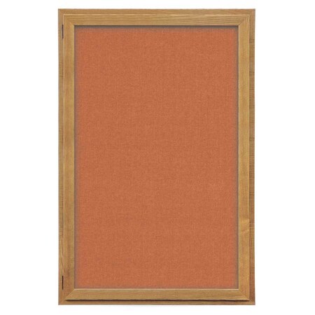 United Visual Products Indoor Enclosed Combo Board, 72"x36", Satin Frame/Green & Blue Spruce UVCB7236-GREEN-BLSPRU